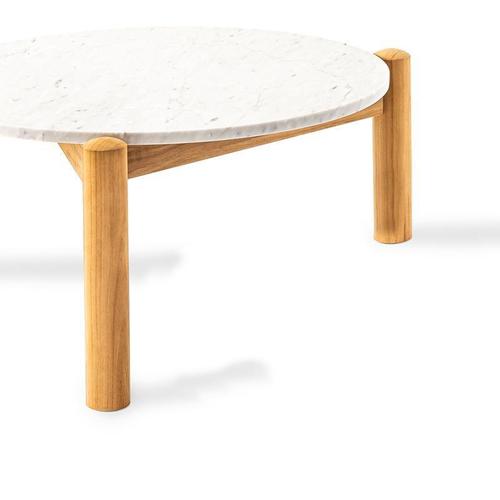 Cassina Marble Center Table with Interchangeable Top by Charlotte Perriand for Cassina For Sale - Image 4 of 11