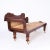West Indies Carved and Caned Daybed or Chaise Lounge For Sale - Image 4 of 10