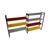 Large Modulair Wall System in Multicolor Metal from Tomado Holland, Netherlands, 1960s For Sale - Image 4 of 10