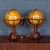 An exceptional pair of Cary’s 12-inch terrestrial and celestial globes, published in 1821, and raised on elegant mahogany...