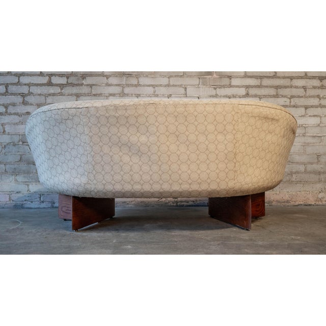 1950s Vladimir Kagan for Kagan-Dreyfuss Inc Walnut Sofa For Sale - Image 12 of 17