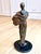 Late 20th Century Signed Limited-Edition Modernist Cast Bronze Draped Female Sculpture, 7/21 For Sale - Image 5 of 12