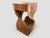 Contemporary Andrianna Shamaris Sculptural Suar Wood Side Table or Pedestal For Sale - Image 3 of 6