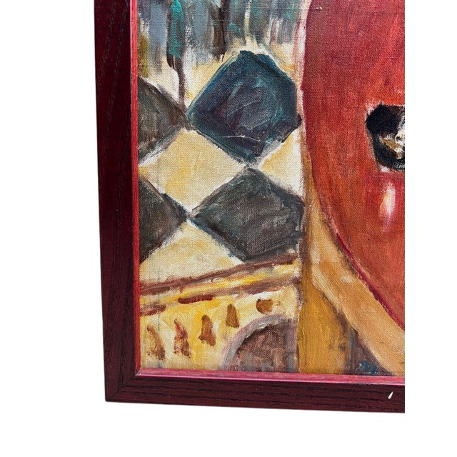 1910s 1912 Oil Painting Verjaardagsbloemen (Birthday Bouquet), Signed For Sale - Image 5 of 11