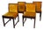Chairs in Beech and Gold Silk Velvet, 1980s, Set of 4 For Sale - Image 16 of 16