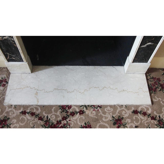 Waldorf Astoria English Regency Marble Mantel With Cherub Figures For Sale - Image 9 of 13