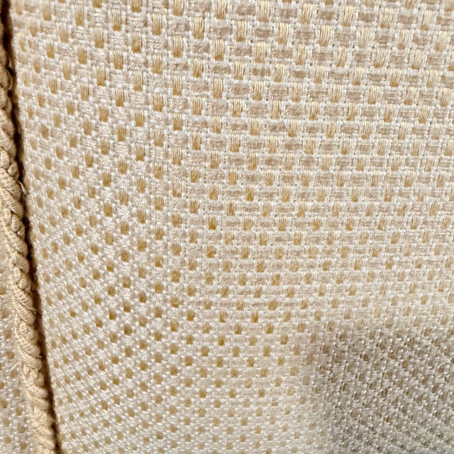 2020s Fully Upholstered King Headboard & Skirt For Sale - Image 5 of 9