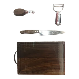 Crafthouse by Fortessa Stainless Steel & Wood 4-Piece Bar Tool Set