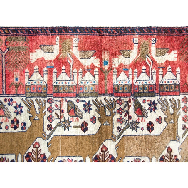 Early 20th Century Vintage Kelderdasht Rug For Sale - Image 5 of 14