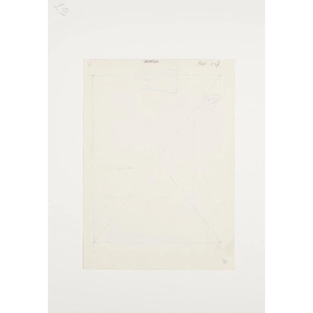 Image dimensions: 21x27 cm. Untitled drawing realized by the italian cartoonist Alfredo Chiappori. China ink on paper....