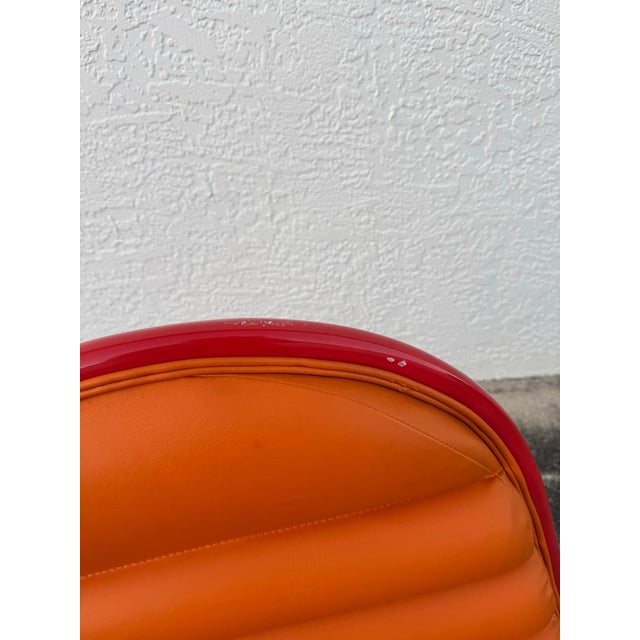 Late 20th Century Disney Imagineering Space Mountain Fiberglass Resin Chair For Sale - Image 10 of 12