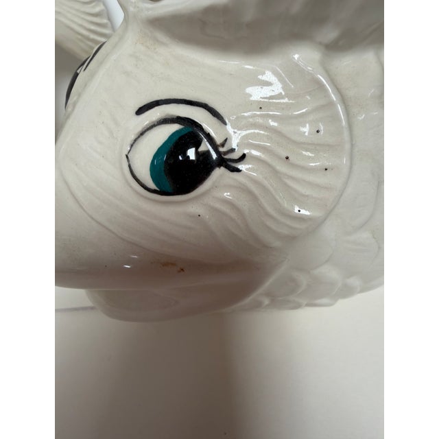 Mid-Century Modern 1960s Pair of Mid Century Modern Fish Planters For Sale - Image 3 of 14