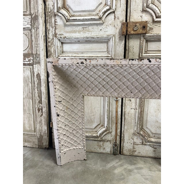 Antique Cast Iron Fireplace, 1880 For Sale - Image 5 of 11