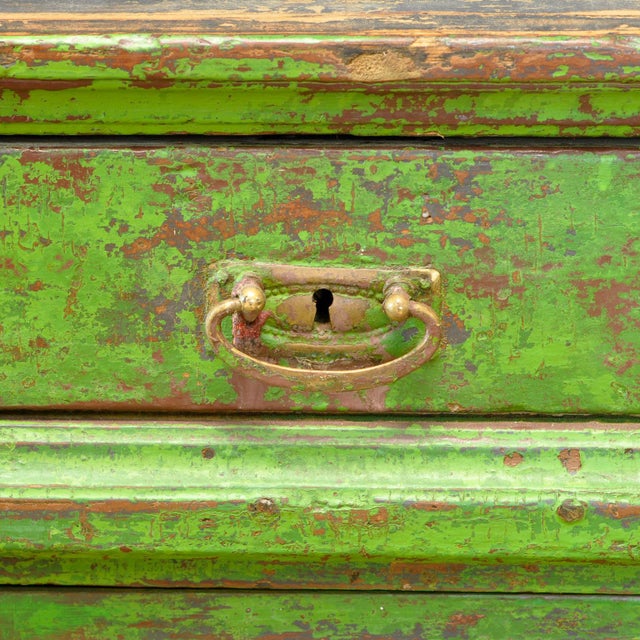 Green Pine Dresser, 1910s For Sale - Image 11 of 17