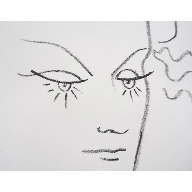 Jean Cocteau, The Pearl Set, Signed Lithograph For Sale - Image 4 of 6