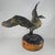 1970s Bronze Mallard Duck Sculpture by James H. Scorse Wooden Base Plaque MCM For Sale - Image 4 of 12