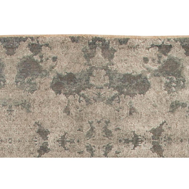 Early 21st Century One-of-a-kind Abstract Modern Handmade Silk and Wool Rug by Doris Leslie Blau For Sale - Image 5 of 7