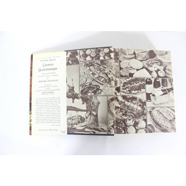 Paper 1961 1st American Edition Larousse Gastronomique the World Authority Encyclopedia of Food Wine and Cookery Book For Sale - Image 7 of 12