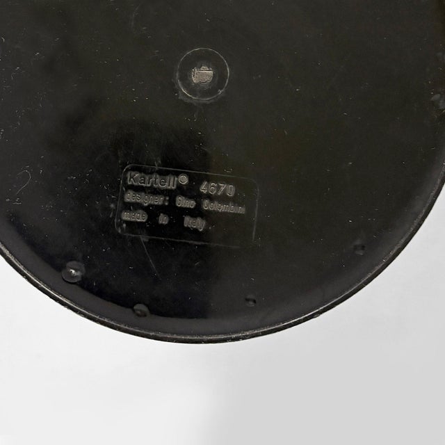 Italian Model 4670 Wastepaper Basket by Gino Colombini for Kartell, 1970s For Sale - Image 6 of 7
