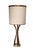 Pr. Sculptural Mid Century Table Lamps With Original Shades C 1950/60's For Sale - Image 9 of 14