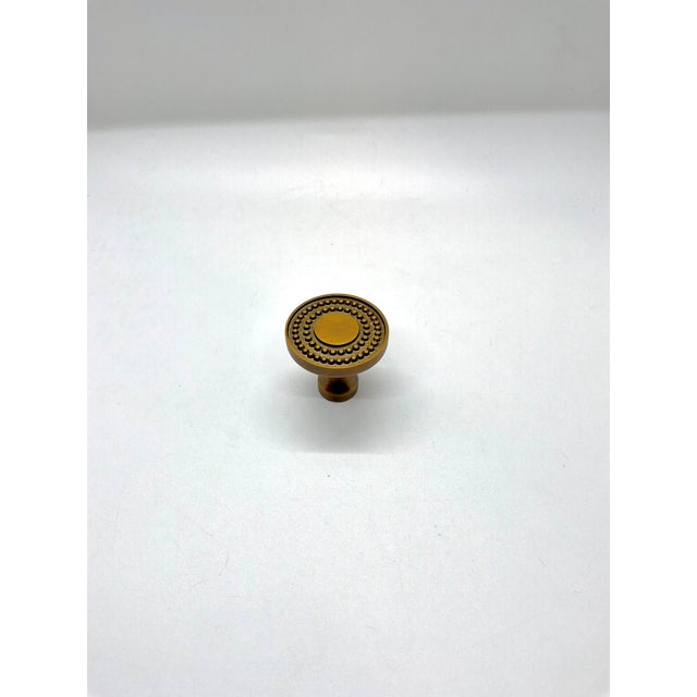 Hickory Chair Furniture Company Hickory Chair Knob Satin Brass For Sale - Image 4 of 4