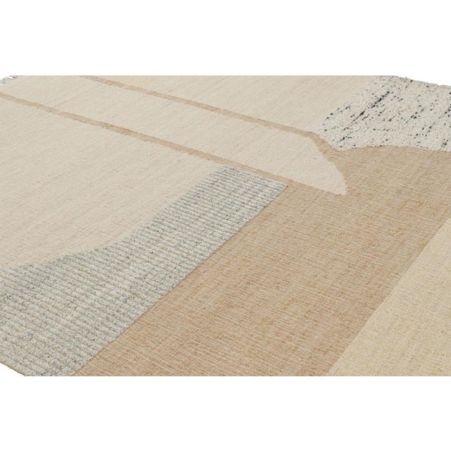 Made with handwoven wool and jute, this 8x10 flatweave represents an exciting new custom-capable line in the Rug & Kilim...