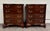 Late 20th Century Vintage Councill Furniture Chippendale Solid Mahogany Nightstands Bedside Tables For Sale - Image 5 of 18