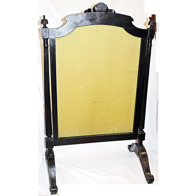 French Napolean III Fireplace Screen For Sale - Image 9 of 10