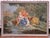 18th Century French Rococo Pastoral Courtship Painting in Gray Frame For Sale In Dallas - Image 6 of 9
