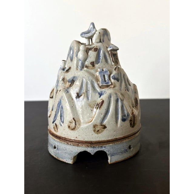 Korean Ceramic Scholar Brush Rest Joseon Dynasty For Sale - Image 17 of 18