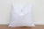Indian Gopi White Applique Pillow Cover For Sale - Image 3 of 8