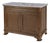 Colorado 48 in. W Wood & Marble Single Sink Bathroom Vanity, Natural Walnut For Sale
