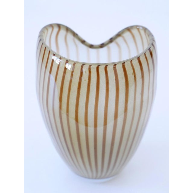 Mid-Century Modern Murano Glass Vase, Italy, 1960s For Sale - Image 14 of 18