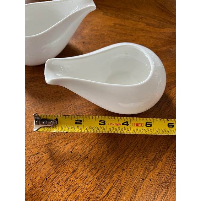 Glass 1970s Biomorphic Organic Serving Bowls- Set of 2 For Sale - Image 7 of 9