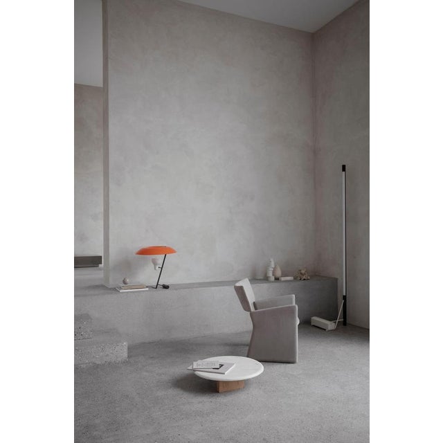 Not Yet Made - Made To Order Model 548 Lamp in Burnished Brass with Orange Difuser by Gino Sarfatti for Astep For Sale - Image 5 of 13