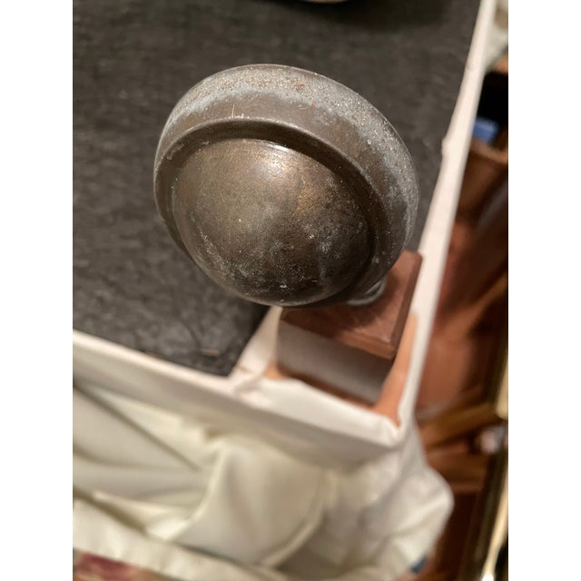 Vintage 1980s Cottage-Style Floral Upholstered Ottoman on Casters For Sale In Atlanta - Image 6 of 8