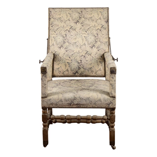 Antique 19th Century Gynecologist's Reclining Chair For Sale