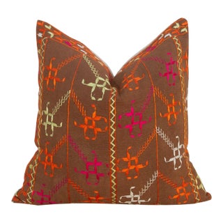Abi Antique Indian Folk Pillow For Sale
