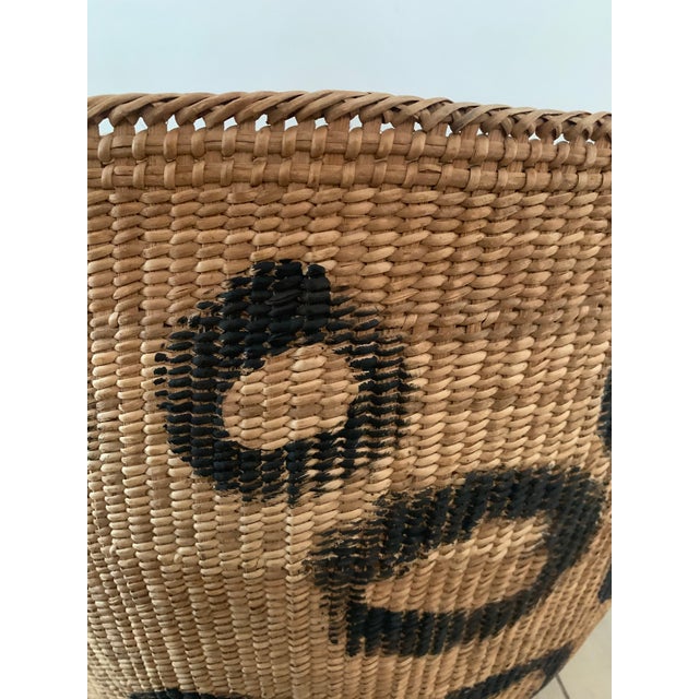 1960s Yanomami Indian Tribal Burden Basket Chairish