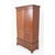 Handsome Sheraton Revival mahogany two door wardrobe Beautifully figured flame mahogany throughout Satinwood crossbanding...