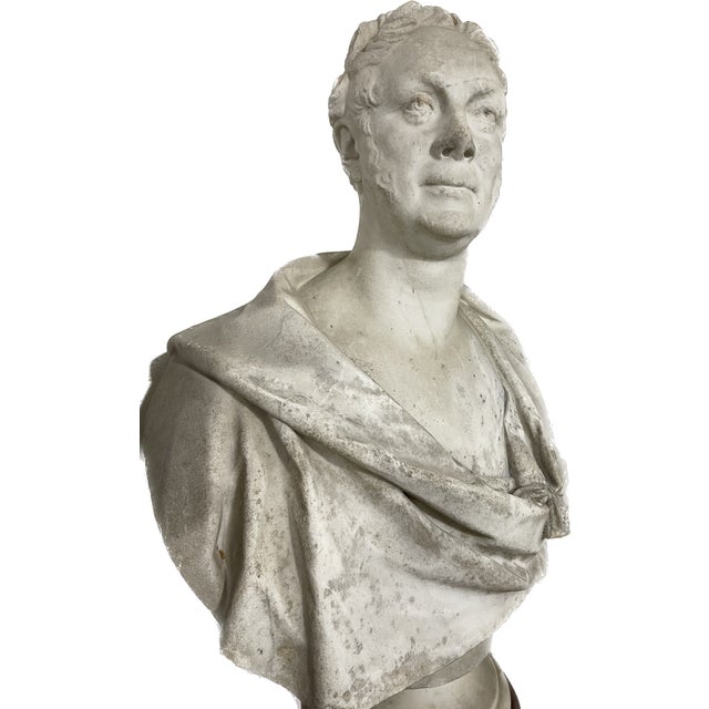 19th Century English Marble Bust For Sale In Buffalo - Image 6 of 11