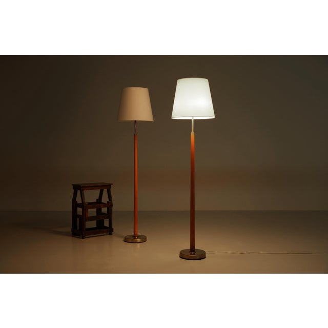 Floor Lamps by Hans Bergström for Ateljé Lyktan, 1950, Set of 2 For Sale - Image 6 of 10