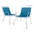1960s Pipsan Saarinen Swanson Sol Air Style Outdoor Chairs - Set of 2 For Sale