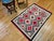 1900 - 1909 Vintage Native American Navajo Rug, Wool & Cotton, Geometric Eye Dazzler Pattern, 3x5 For Sale - Image 5 of 13