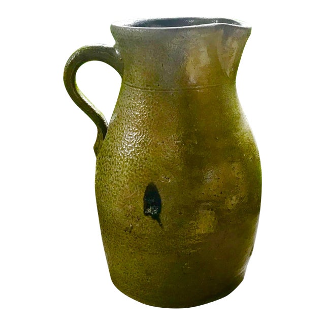 Mid 19th Century Southern Pottery Pitcher For Sale