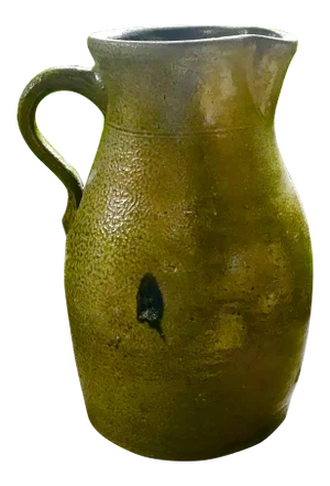 Mid 19th Century Southern Pottery Pitcher