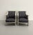 Neoclassical Vintage Neoclassical Painted Bergère Lounge Chairs - Pair For Sale - Image 3 of 8