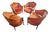 Vintage Baroque-Style Armchairs, 1940, Set of 4 For Sale