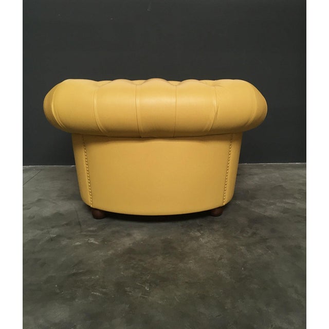 Chester Sofa in Yellow Leather from Poltrona Frau, 2020 For Sale - Image 9 of 18