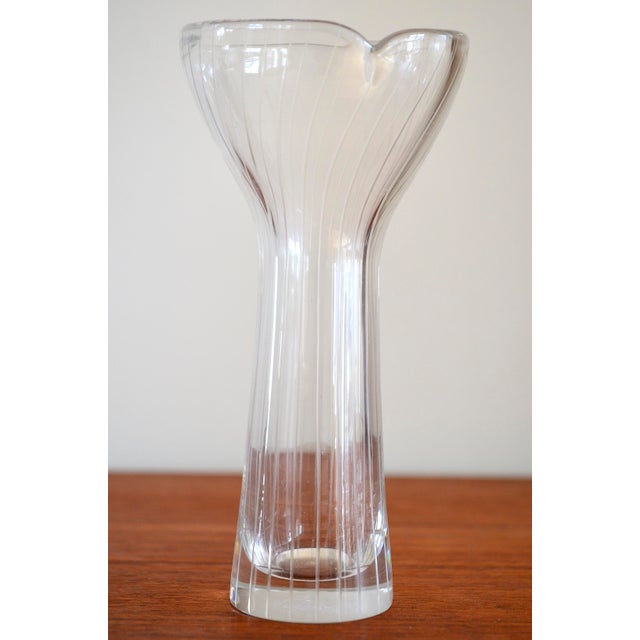 Finnish Glass Vase by Tapio Wirkkala for Iittala, 1957 For Sale - Image 8 of 8
